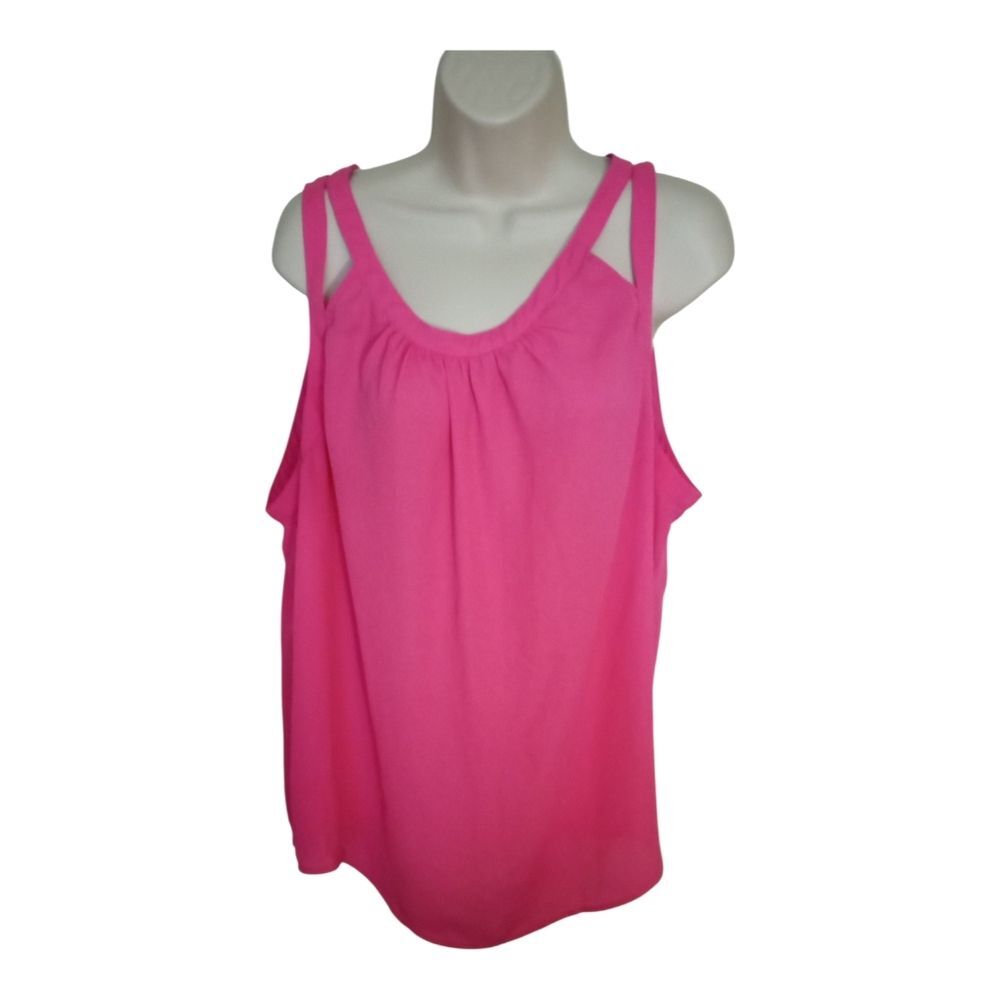 Torrid Pink Double Strap Tank 2X